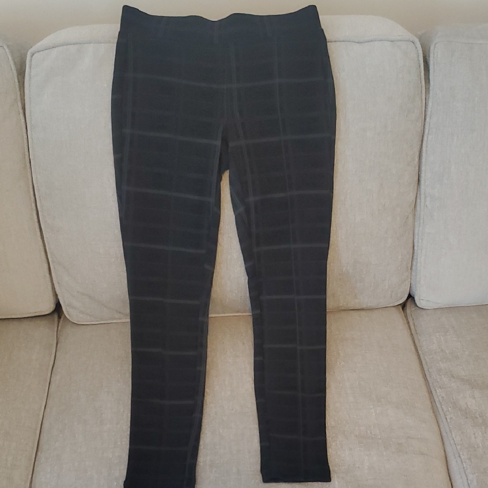 Style & Co Plaid Skinny Pants